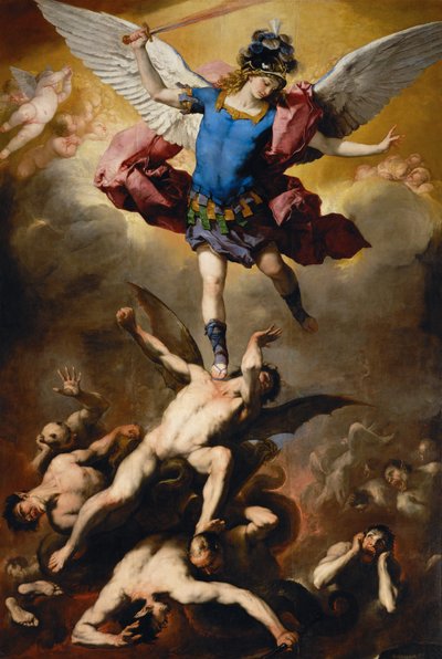 反逆の天使の堕落 作： Luca Giordano